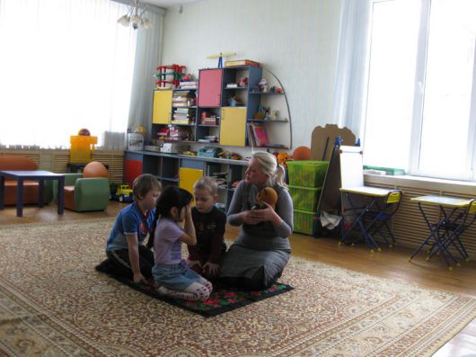 Занятия у психолога в детском саду в ЮВАО
