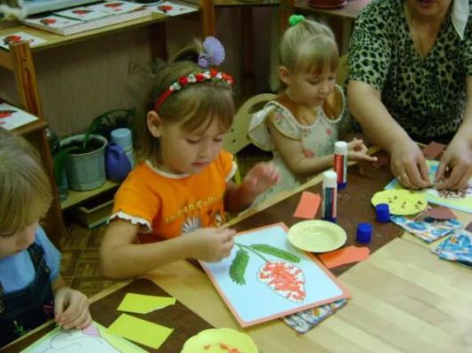 Развитие эстетический потребностей – художественный труд в детском саду